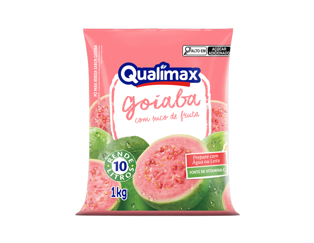 REFRESCO GOIABA QUALIMAX 1 KG (CX 10 PCT)